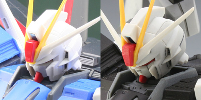 MG インパルスガンダム 簡単作例
