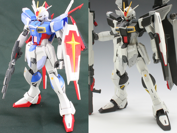 MG インパルスガンダム 簡単作例