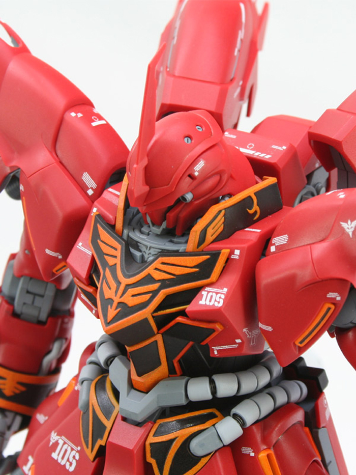 ガンプラ MG シナンジュ Ver.Ka 全塗装完成品 - 模型/プラモデル