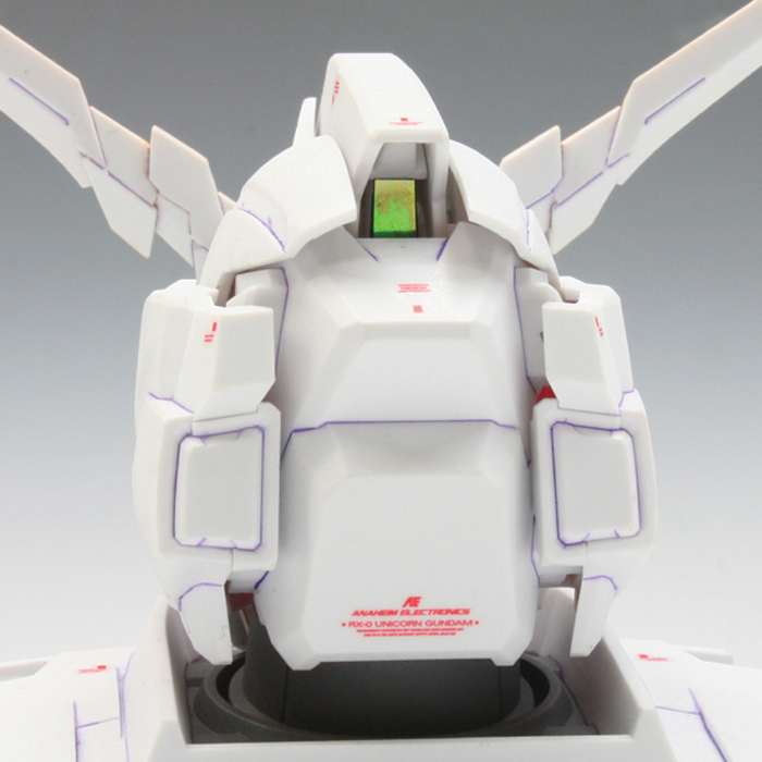 1/48 ユニコーンガンダム ヘッドディスプレイベース 簡単作例