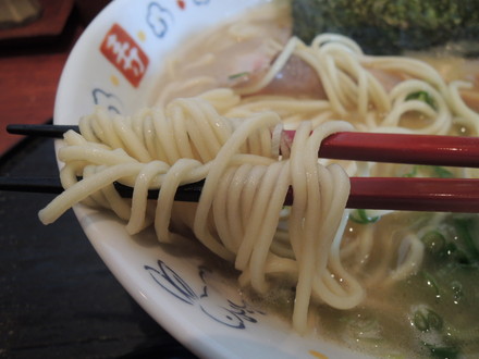 鶏白湯の麺
