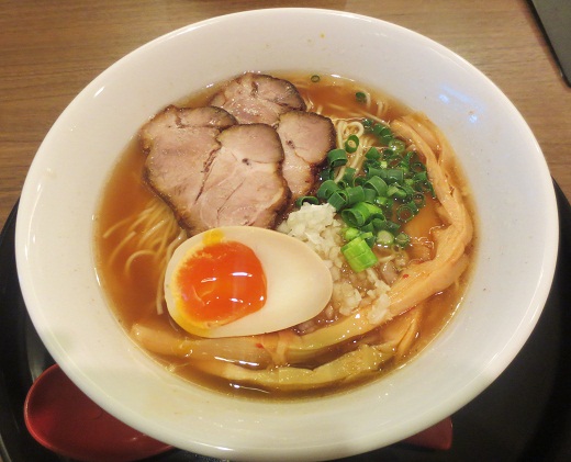 しょうゆラーメン・あっさり(¥650)