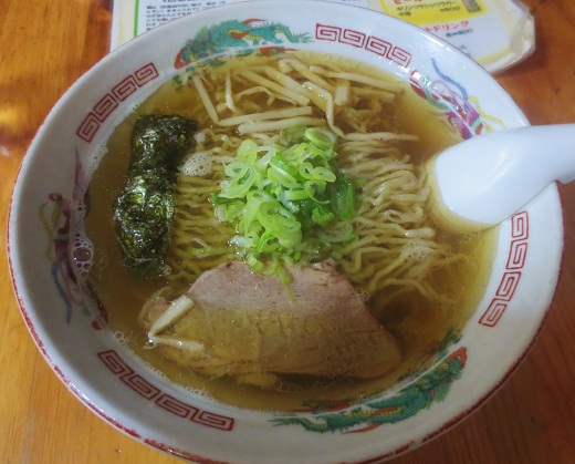 焼ぼし醤油らーめん(¥650)