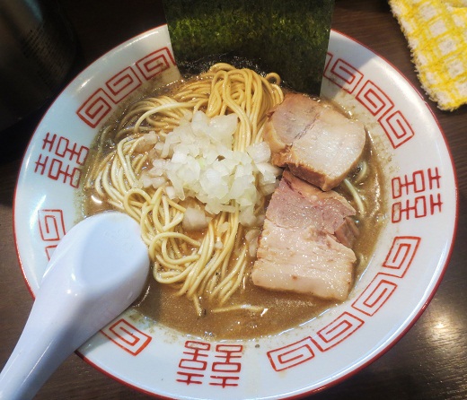 片口鰯の祭りソバ(¥800)