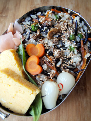 ひじきごはん弁当