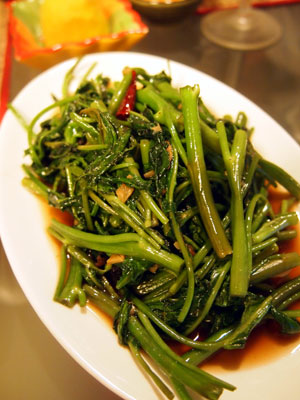 空芯菜炒め