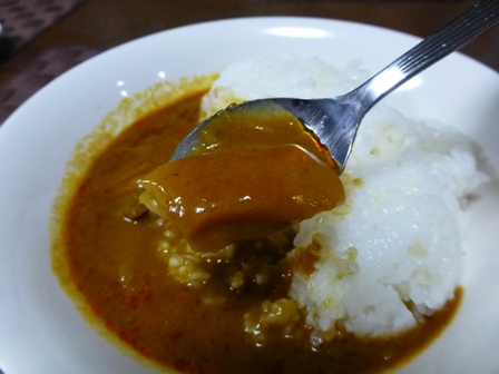 桃農家の桃カレー6