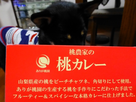 桃農家の桃カレー2