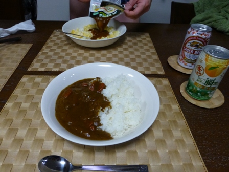 真夜中のカレー7