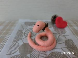 オレンジへび1
