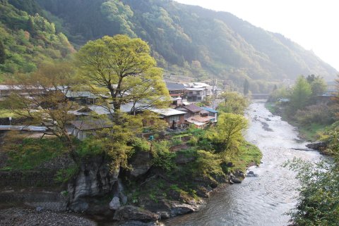 南牧村大日向の朝