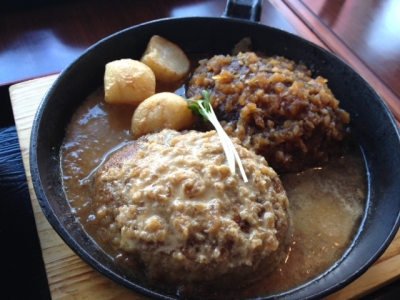 ダブルハンバーグ