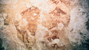 Maros karsts Cave painting