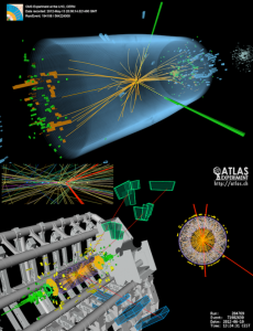 Higgs boson event