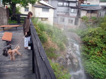 湯気でてる