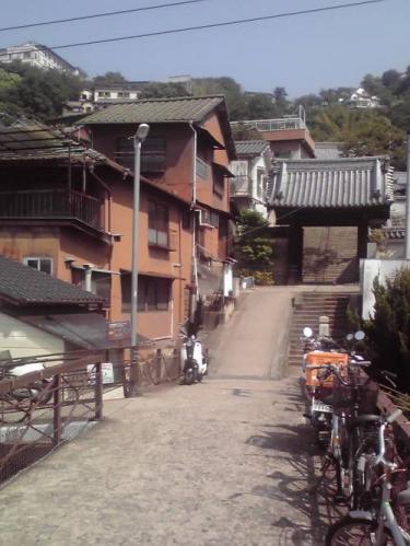 遠い街 遠い空 初夏の尾道 光明寺下 転校生 の跨線橋