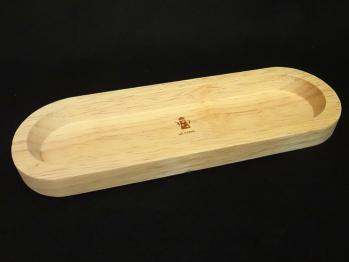100円ショップで「ゴムの木のトレー」を購入しました