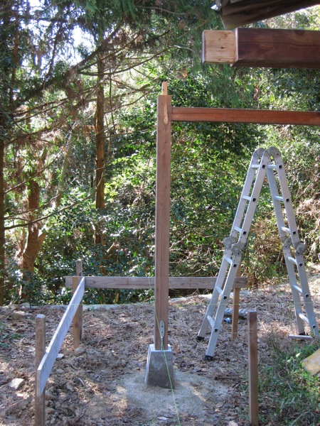 窯小屋工事