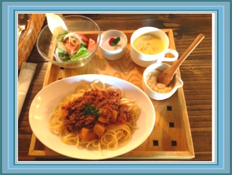 ハルジョオン・ヒメジョオンのパスタランチ