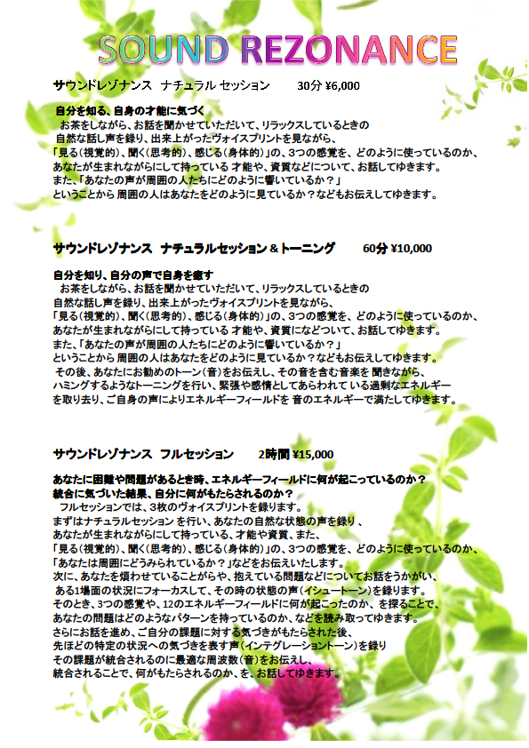 サウンド説明