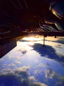JACKPOT DAYS!! -poetrical rock n'roll and beat gallery--明け方 パーキング.jpg