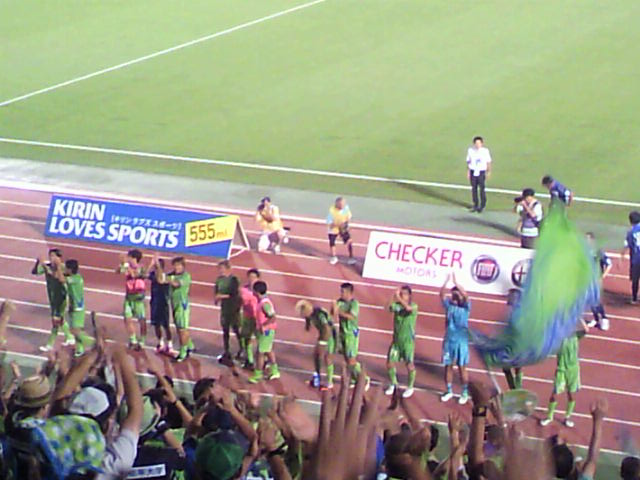 栃木戦・選手挨拶