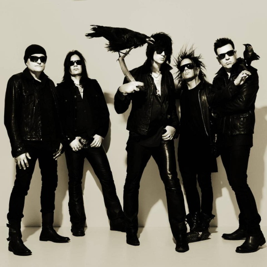 The 69 Eyes promo Pauli Rouvinen