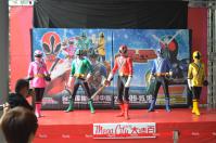 戰隊系列x假面騎士SPECIAL LIVE in Taiwan粉絲見面會@板橋大遠百でシンケンジャー登場