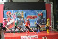 戰隊系列x假面騎士SPECIAL LIVE in Taiwan粉絲見面會@板橋大遠百でシンケンジャーポーズ