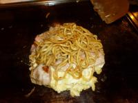 TEN屋の横浜モダン焼き調理中2