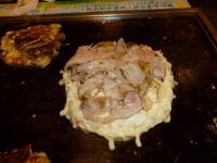 TEN屋の大阪焼調理中
