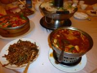 東北酸菜白肉鍋と料理0708