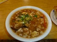 中華鍋貼の酸辣湯0814