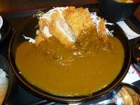 福勝亭のカツカレーアップ0928