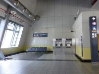台湾新幹線台南駅の台鉄沙崙站接続口