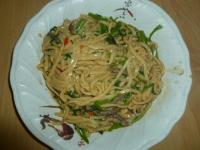 空心菜牛肉炒麺1219