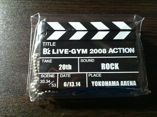 B'z LIVE-GYM 2008 ACTION ガチャガチャグッズ関連 - MERCHANDISE 