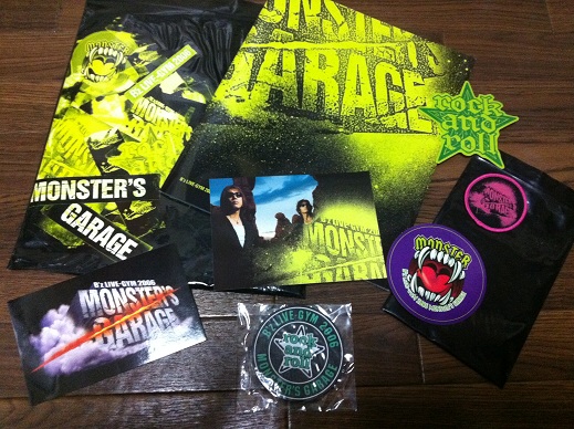 B'z LIVE-GYM 2006 “MONSTER'S GARAGE”グッズ - MERCHANDISE COLLECTION