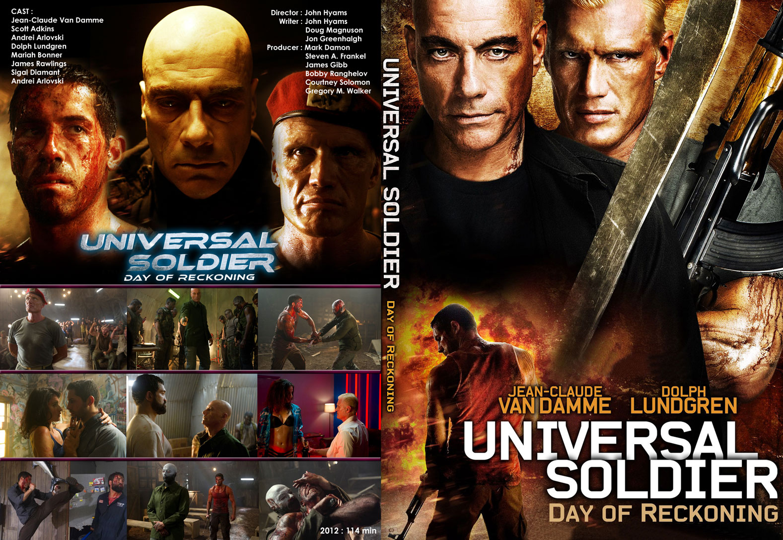 ユニバーサル・ソルジャー 殺戮の黙示録 ～ UNIVERSAL SOLDIER: DAY OF RECKONING ～ | tanapapa  自作ラベル保管庫