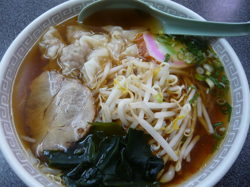 わんたん麺UP!