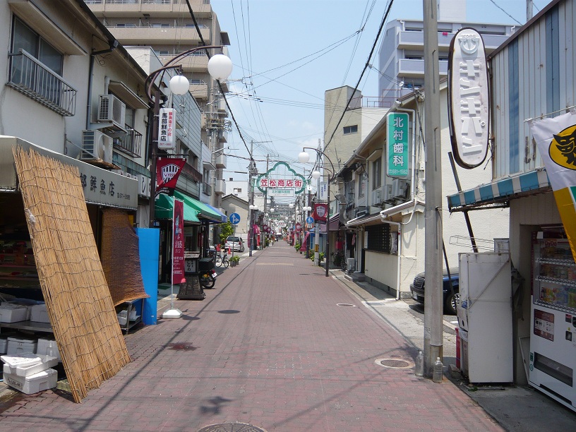 商店街をズムズム