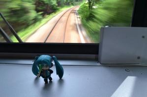 長良川鉄道の車内にて