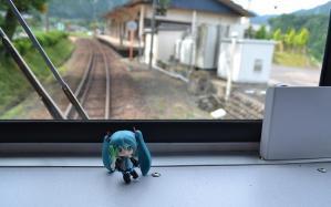 駅に近付いています