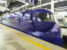難波駅に停車中の特急ラピート