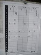 滝の上バス停時刻表