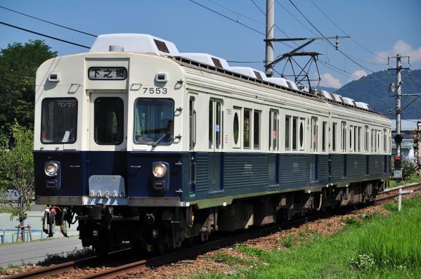 2012年8月5日 上田電鉄別所線 寺下~神畑 7200系7253F