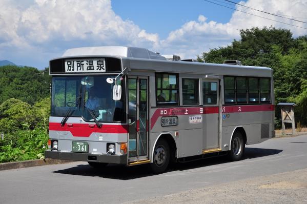 2012年8月5日 上田バス 信州の鎌倉シャトルバス 前山寺 H-897号車
