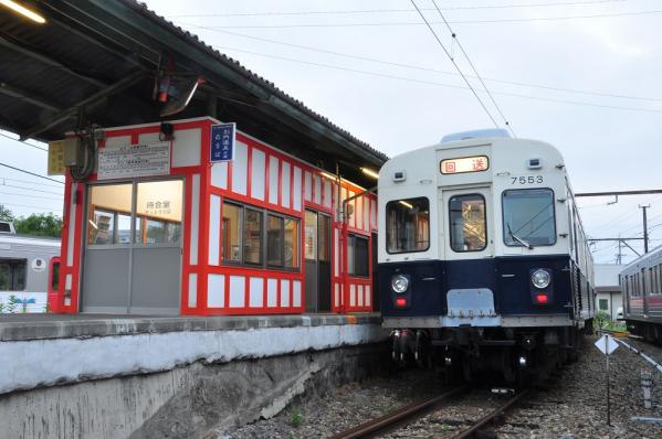 2012年8月12日 上田電鉄別所線 下之郷 7200系7253F