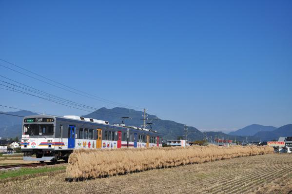 2012年10月20日 上田電鉄別所線 大学前~下之郷 1000系1002F