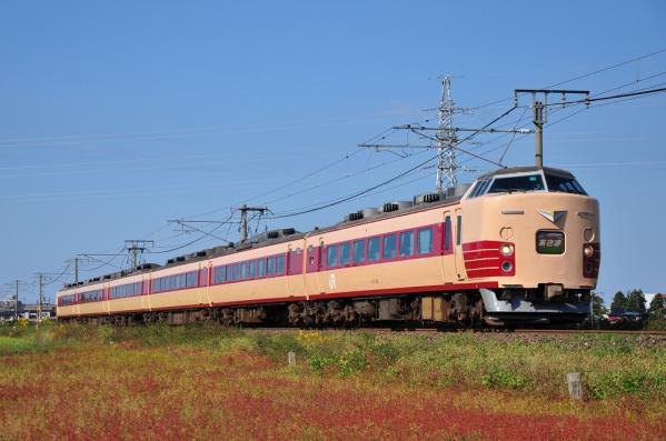 2012年10月20日 JR東日本信越本線 南高田~脇野田 189系N101編成 特急あさま号
